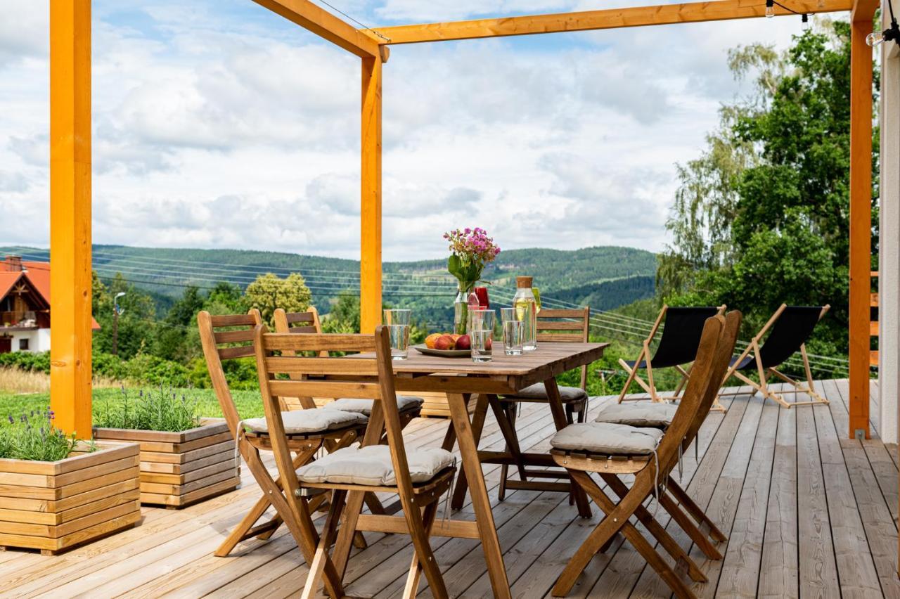 Montezera Sauna I Widok Na Gory Piechowice  Exterior foto